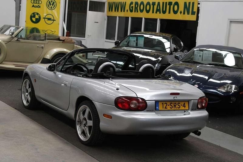 Occasion Mazda MX5 Exclusive 112 PK (82 kW) 2002 Grijs Cabriolet