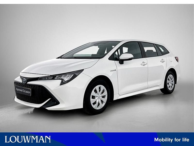 Wit Gebruikt 2021 Toyota Corolla Comfort Stationwagen | € 22.950 (Eerlijke prijs) - Afbeelding 1/4