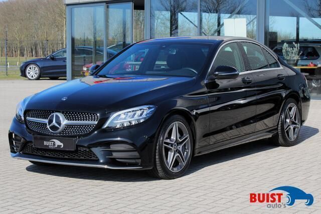 Zwart Gebruikt 2019 Mercedes C200 Business Sedan | € 28.950 (Eerlijke prijs) - Afbeelding 1/4
