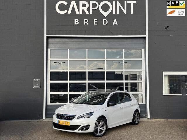 Wit Gebruikt 2016 Peugeot 308 GT-line Hatchback | € 9.995 (Eerlijke prijs) - Afbeelding 1/4