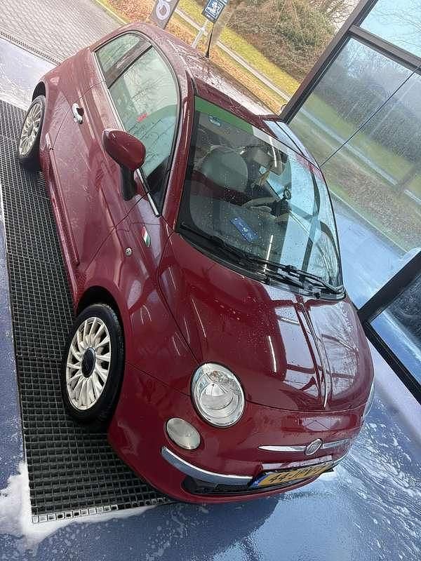 Occasion Fiat 500 Pop 69 PK (50 kW) 2009 Rood Cabriolet