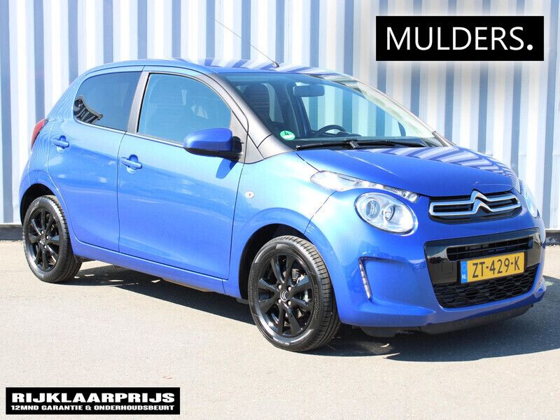 Blauw Gebruikt 2019 Citroën C1 Shine Hatchback | € 9.495 (Eerlijke prijs) - Afbeelding 1/4