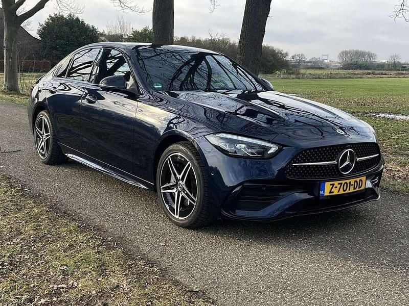 Occasion Mercedes C300 AMG line 204 PK (150 kW) 2022 Blauw Sedan