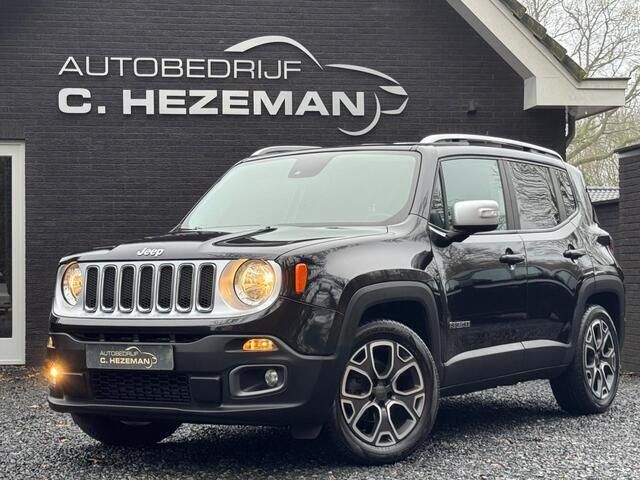 Zwart, metallic lak Gebruikt 2015 Jeep Renegade Limited SUV | € 14.945 (Iets duurder) - Afbeelding 1/4