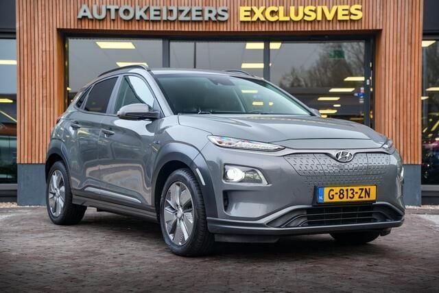 Grijs Gebruikt 2019 Hyundai Kona Comfort SUV | € 16.900 (Super prijs) - Afbeelding 1/4