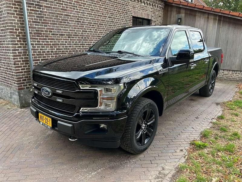 Zwart Gebruikt 2018 Ford F-150 S Pickup | € 37.500 (Super prijs) - Afbeelding 1/4