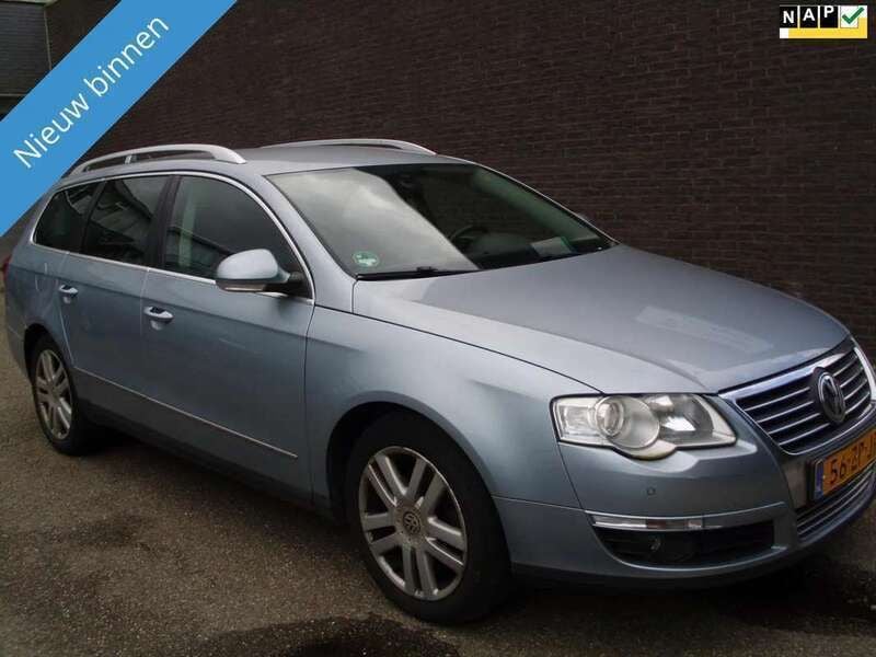Blauw, metallic lak Gebruikt 2008 VW Passat Stationwagen | € 2.499 (Goede deal) - Afbeelding 1/4