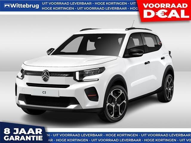 Wit Nieuw 2025 Citroën C3 Hatchback | € 26.888 (Eerlijke prijs) - Afbeelding 1/4
