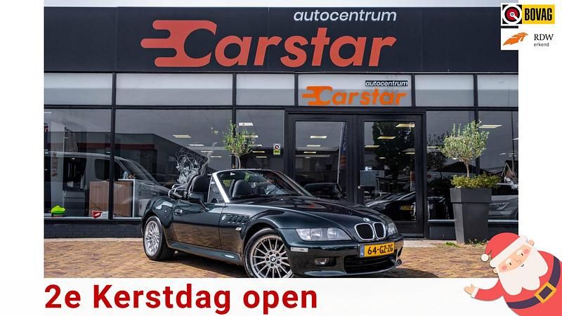 Groen, metallic lak Gebruikt 2001 BMW Z3 Sport Line Cabriolet | € 18.950 (Duur) - Afbeelding 1/4