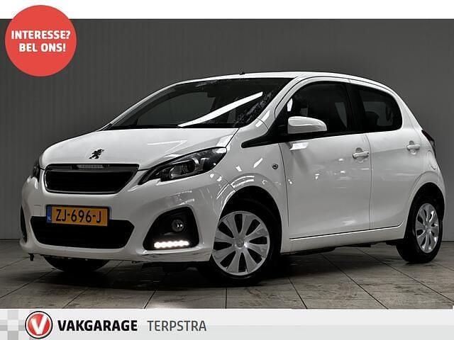 Wit Gebruikt 2019 Peugeot 108 Active Hatchback | € 5.850 (Eerlijke prijs) - Afbeelding 1/4