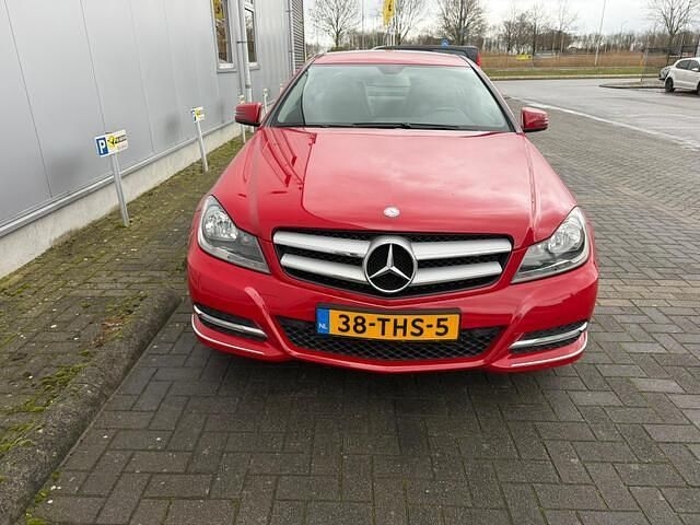 Occasion Mercedes C180 Ambition 156 PK (114 kW) 2012 Rood Coupé