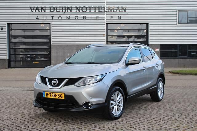Grijs, metallic lak Gebruikt 2016 Nissan Qashqai N-Vision SUV | € 14.950 (Eerlijke prijs) - Afbeelding 1/4