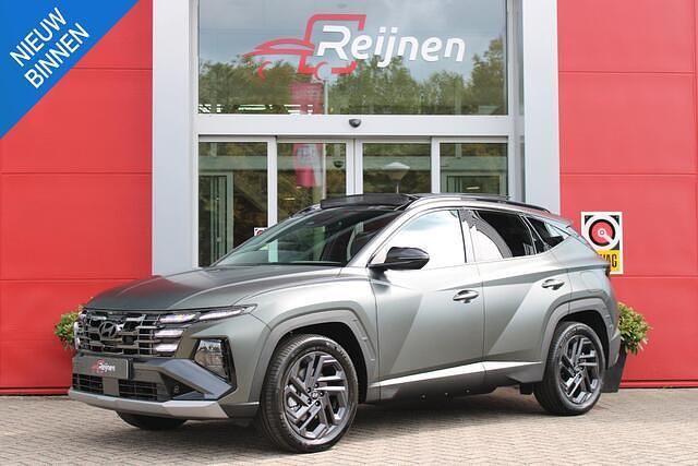 Groen Nieuw 2025 Hyundai Tucson SUV | € 45.995 (Eerlijke prijs) - Afbeelding 1/4
