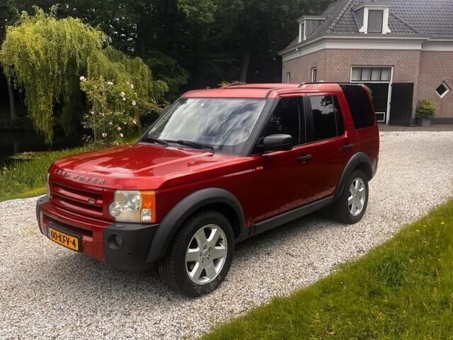 Rood, metallic lak Gebruikt 2007 Land Rover Discovery 3 HSE SUV | € 14.950 - Afbeelding 1/4
