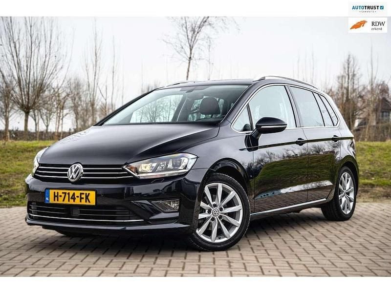 Occasion VW Golf Sportsvan Highline 125 PK (91 kW) 2017 Zwart MPV
