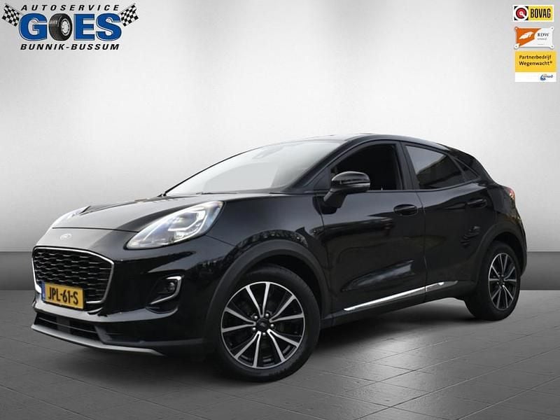 Zwart Gebruikt 2021 Ford Puma Titanium SUV | € 15.800 (Super prijs) - Afbeelding 1/4