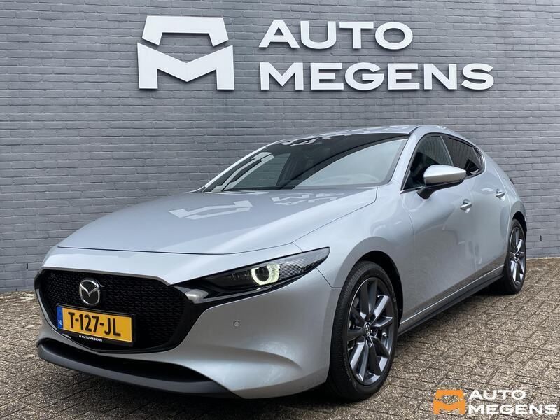 Grijs Gebruikt 2022 Mazda 3 Luxury Hatchback | € 31.900 (Duur) - Afbeelding 1/4
