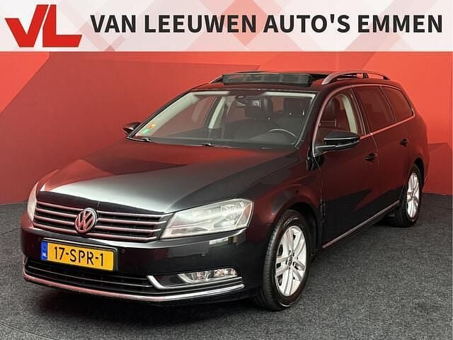 Zwart Occasion 2011 VW Passat Highline Stationwagen | € 4.948 (Eerlijke prijs) - Afbeelding 1/4