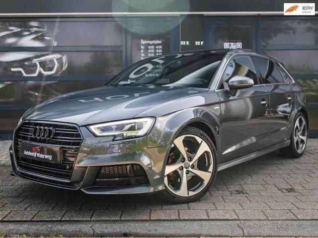Grijs Gebruikt 2017 Audi A3 Sportback Design Hatchback | € 19.950 (Iets duurder) - Afbeelding 1/4
