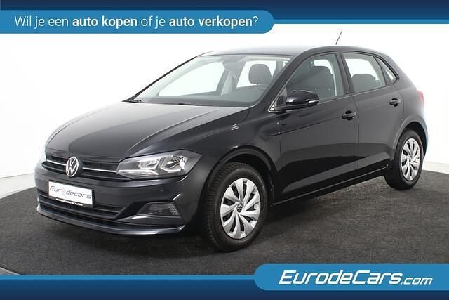 Zwart Gebruikt 2021 VW Polo Comfortline Hatchback | € 15.850 (Goede deal) - Afbeelding 1/4