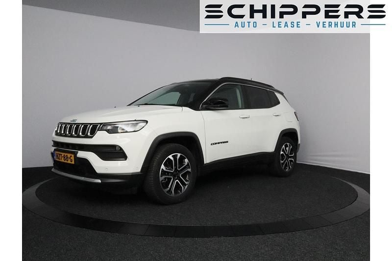 Wit Gebruikt 2022 Jeep Compass Limited SUV | € 23.900 (Super prijs) - Afbeelding 1/4