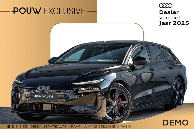 Zwart Gebruikt 2025 Audi A6 e-tron S-Line Stationwagen | € 76.900 (Duur) - Afbeelding 1/4