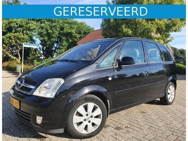 Zwart Gebruikt 2003 Opel Meriva Cosmo MPV | € 695 (Super prijs) - Afbeelding 1/4