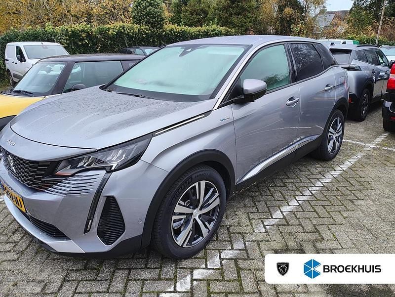 Grijs Gebruikt 2021 Peugeot 3008 Allure SUV | € 25.400 (Eerlijke prijs) - Afbeelding 1/4