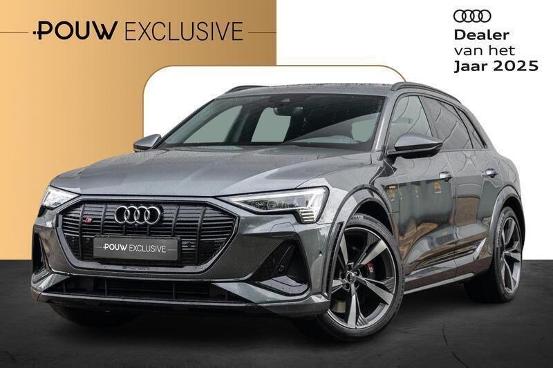 Grijs Gebruikt 2020 Audi e-tron S-Line SUV | € 43.500 (Eerlijke prijs) - Afbeelding 1/4