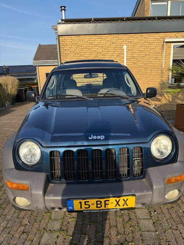 Blauw Gebruikt 2002 Jeep Cherokee Sport SUV | € 4.000 (Super prijs) - Afbeelding 1/4