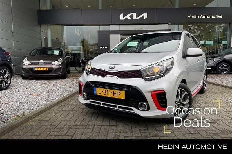 Grijs Occasion 2020 Kia Picanto GT-Line Hatchback | € 11.895 (Eerlijke prijs) - Afbeelding 1/4