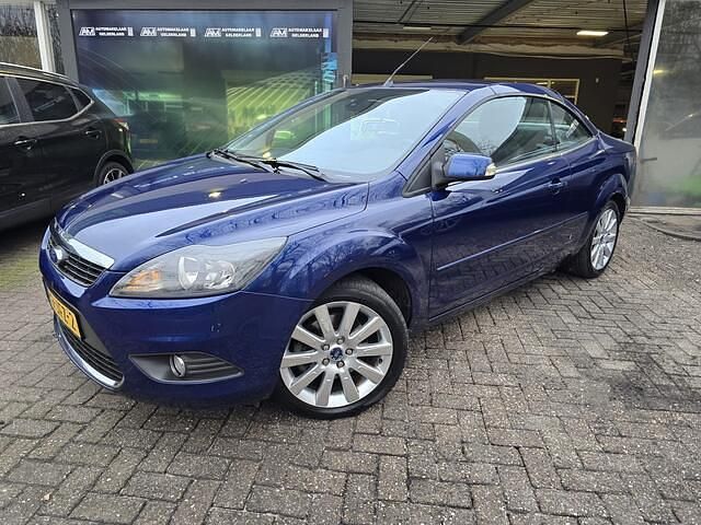 Blauw Gebruikt 2009 Ford Focus Cabriolet Titanium Cabriolet | € 5.950 (Iets duurder) - Afbeelding 1/4