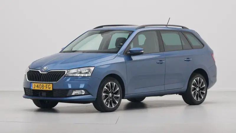 Blauw Gebruikt 2020 Skoda Fabia Business Line Stationwagen | € 14.940 - Afbeelding 1/4