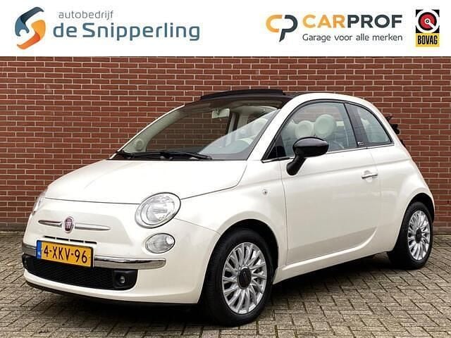 Wit Gebruikt 2014 Fiat 500C Cabriolet | € 7.950 (Eerlijke prijs) - Afbeelding 1/4