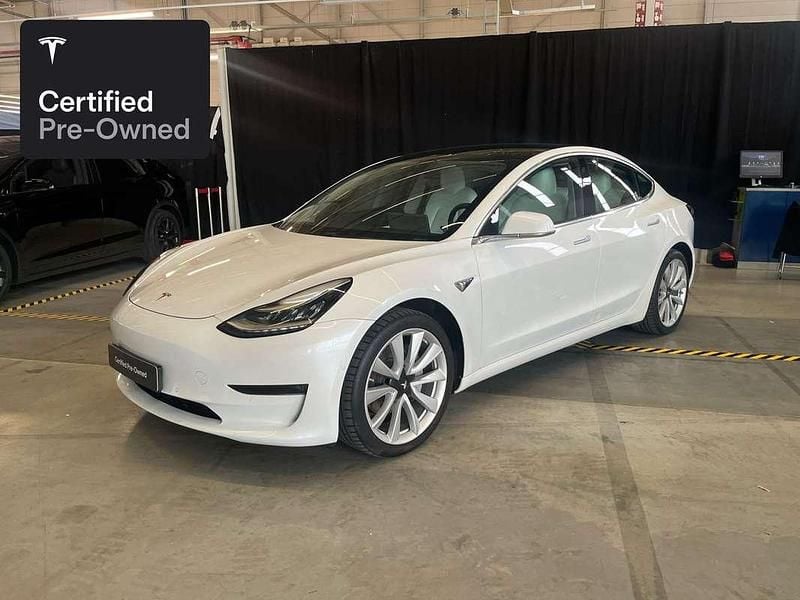 Wit Gebruikt 2020 Tesla Model 3 Long Range Sedan | € 22.600 (Eerlijke prijs) - Afbeelding 1/4