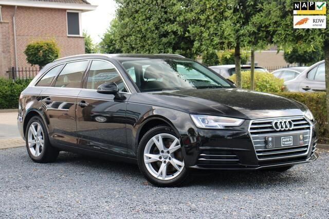 Zwart Gebruikt 2018 Audi A4 Sport Stationwagen | € 18.950 (Eerlijke prijs) - Afbeelding 1/4