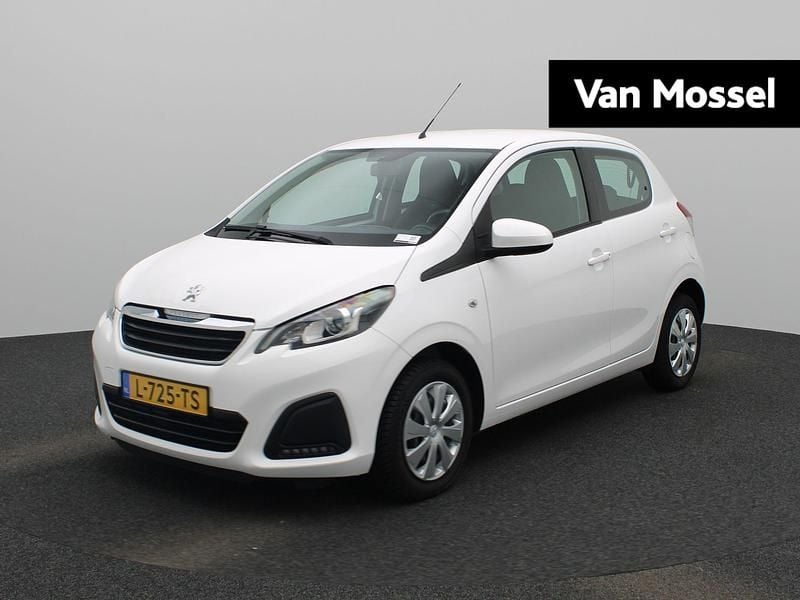 Wit Gebruikt 2021 Peugeot 108 Active Hatchback | € 10.400 (Eerlijke prijs) - Afbeelding 1/4