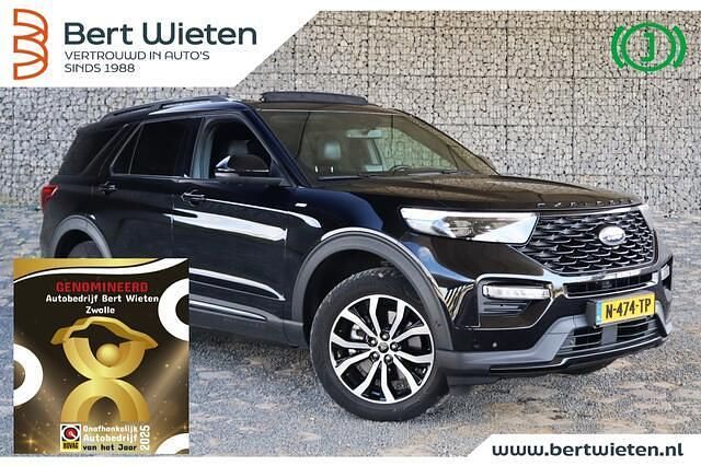 Zwart Gebruikt 2022 Ford Explorer ST-Line SUV | € 50.995 (Eerlijke prijs) - Afbeelding 1/3