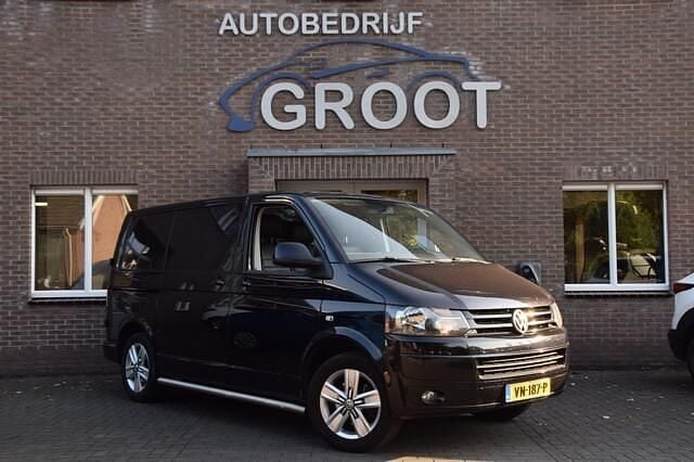 Zwart (metallic) Gebruikt 2015 VW T6 Van | € 7.450 (Super prijs) - Afbeelding 1/4