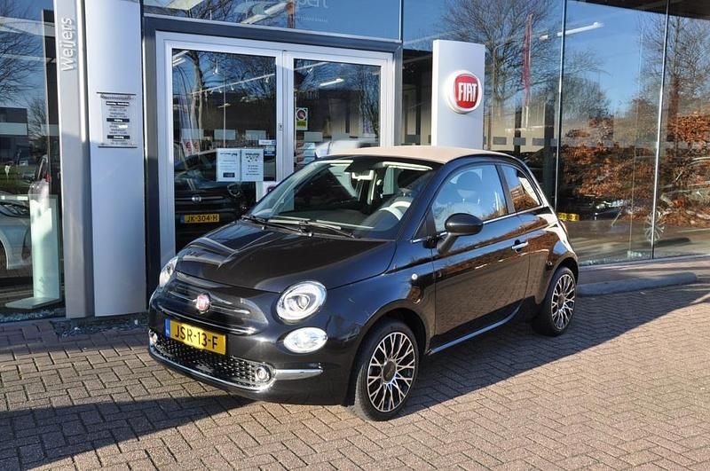 Zwart Occasion 2023 Fiat 500 Dolcevita Cabriolet | € 16.850 (Eerlijke prijs) - Afbeelding 1/4