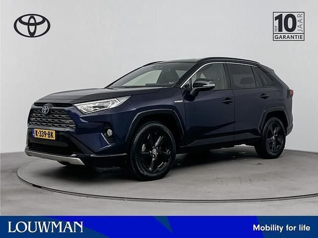 Donker blauw metallic Gebruikt 2020 Toyota RAV4 Limited SUV | € 24.995 (Eerlijke prijs) - Afbeelding 1/4