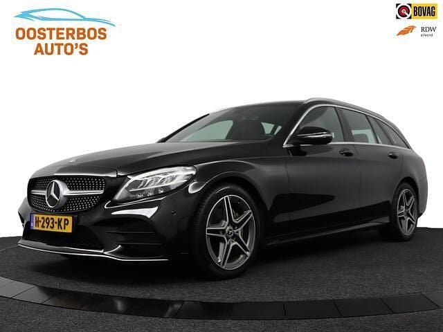 Zwart Occasion 2019 Mercedes C200 Business Stationwagen | € 25.499 (Eerlijke prijs) - Afbeelding 1/4