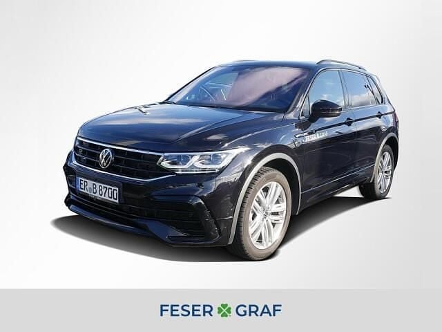Zwart Gebruikt 2022 VW Tiguan R-line SUV | € 56.164 - Afbeelding 1/4