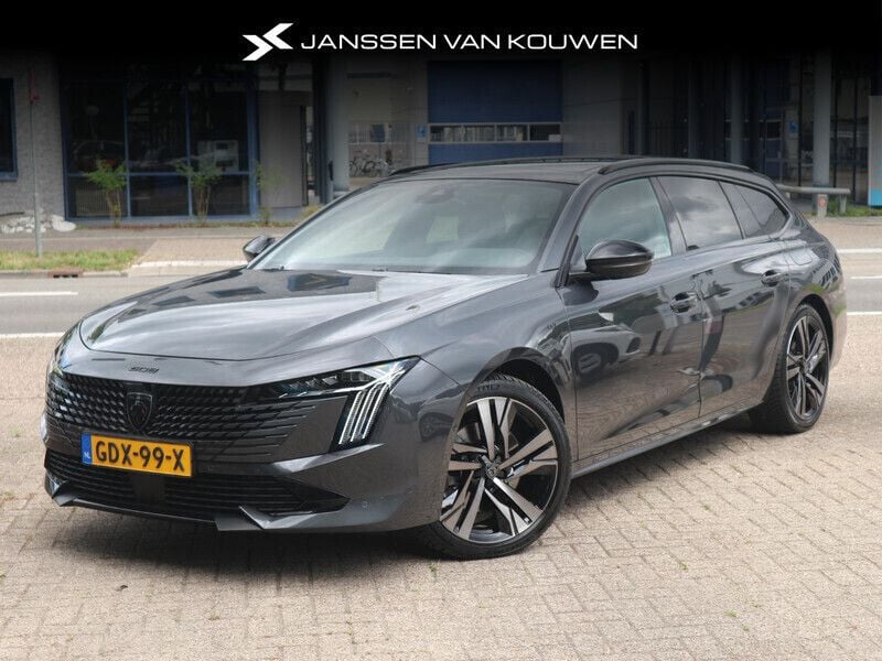 Grijs Gebruikt 2024 Peugeot 508 GT Stationwagen | € 40.945 (Duur) - Afbeelding 1/4