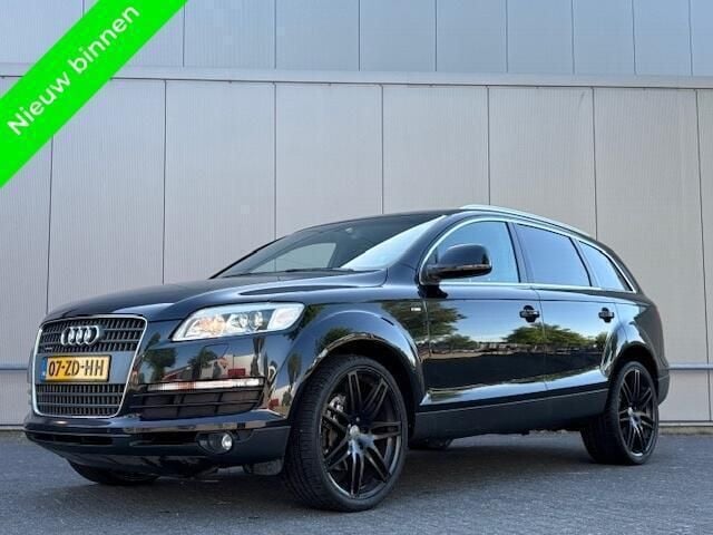 Zwart Gebruikt 2008 Audi Q7 S-Line SUV | € 11.500 (Eerlijke prijs) - Afbeelding 1/4