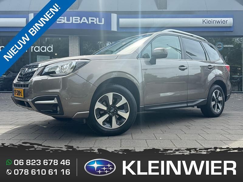 Bruin Gebruikt 2018 Subaru Forester Premium SUV | € 28.555 (Eerlijke prijs) - Afbeelding 1/4