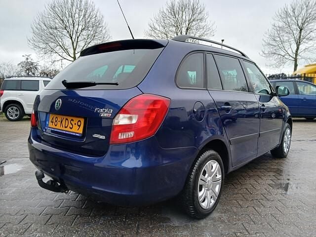 Occasion Skoda Fabia 105 PK (77 kW) 2009 Blauw Stationwagen