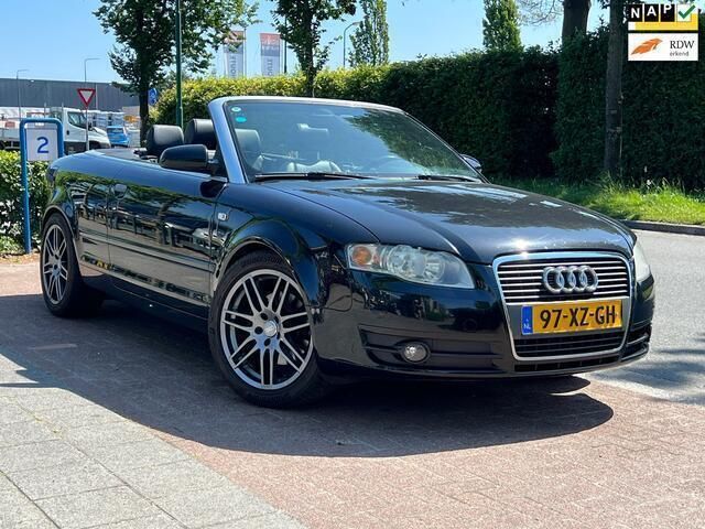 Occasion Audi A4 Cabriolet Proline 163 PK (119 kW) 2007 Zwart Cabriolet