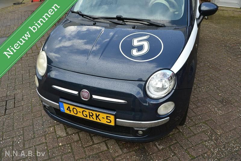 Occasion Fiat 500 Lounge 69 PK (50 kW) 2008 Blauw Hatchback