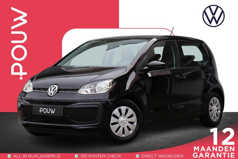 Zwart Gebruikt 2019 VW up! take up! Hatchback | € 9.950 (Eerlijke prijs) - Afbeelding 1/4